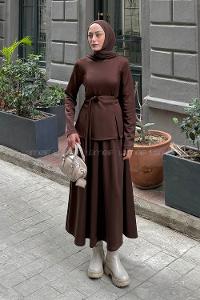 Lamelif Dalgıç İkili Takım Acı Kahve