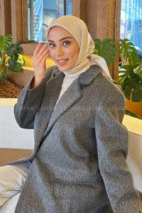 Lamelif Star Eşarp Bej