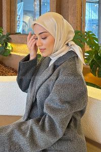 Lamelif Star Eşarp Bej