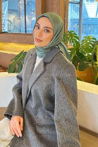 Lamelif Star Eşarp Çağla Yeşili