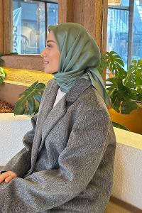 Lamelif Star Eşarp Çağla Yeşili