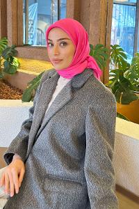 Lamelif Star Eşarp Fuşya