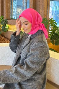 Lamelif Star Eşarp Fuşya