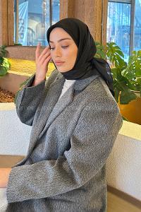 Lamelif Star Eşarp Siyah