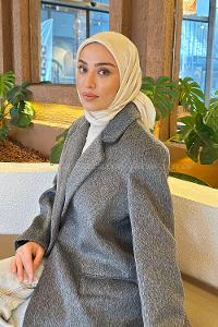 Lamelif Star Eşarp Vizon