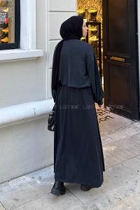 Lamelif Kanguru Cep Etekli İkili Takım Antrasit