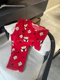 Lamelif Ayıcık Detaylı Pijama Takımı