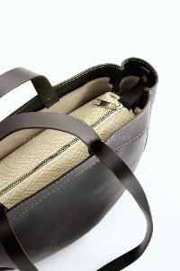 Lamelif Kadın Çift Saplı Tote Çanta Pablo Acı Kahve