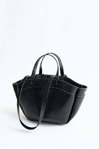 Lamelif Kadın Çift Saplı Tote Çanta Pablo Siyah