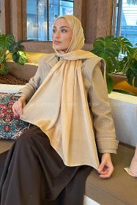 Lamelif Star Şal Camel