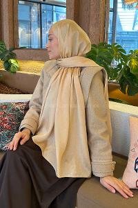 Lamelif Star Şal Camel