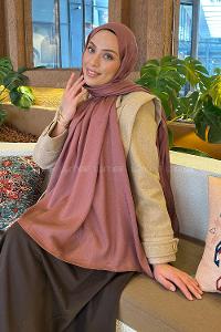 Plato Cotton Straight Shawl