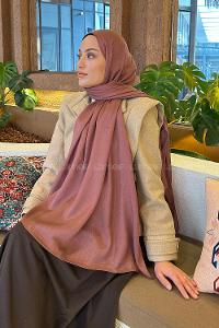 Plato Cotton Straight Shawl