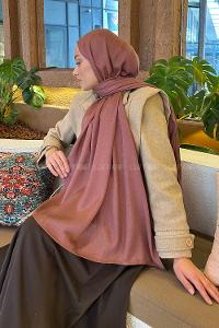 Plato Cotton Straight Shawl