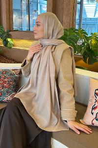 Lamelif Star Şal Vizon