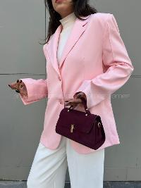 Claret Red Without Accessories Skin Hand Bag Arm Bag Bag