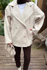 Lamelif Fleto Cep Kaban Krem