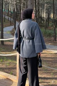 Lamelif Kemerli Panço Antrasit