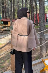 Lamelif Kemerli Panço Soft Kahve