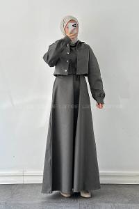 Lamelif Jileli İkili Takım Haki