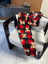 Lamelif Büyük Ayıcık Desenli Pijama Takımı