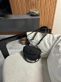 Lamelif Çok Bölmeli Kadın Çapraz Çanta Siyah