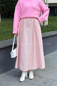 Lamelif Kloş Tesettür Etek Yavru Ağzı