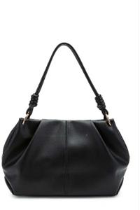 Black Buckle Skin Hand Bag Bag