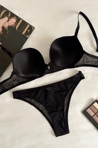 Lamelif Şhine Taşlı Destekli Takım