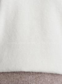 Lamelif 10640 Bisiklet Yaka Yumuşak Dokulu Kazak-Ekru