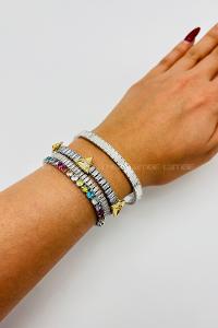 Lamelif Gümüş Cartier Bileklik Çelik Paslanmaz