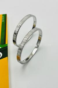 Lamelif Gümüş Cartier Bileklik Çelik Paslanmaz