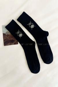 Navy Blue Sock