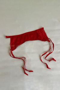 Lamelif Rhera Dantelli Saten Gecelikli Jartiyer Takım