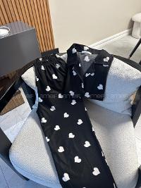 Lamelif Kalp Detaylı Pijama Takımı