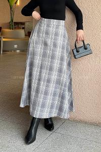 ettür Etek Açık Gri