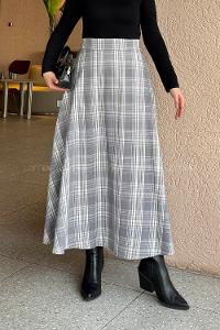 ettür Etek Açık Gri