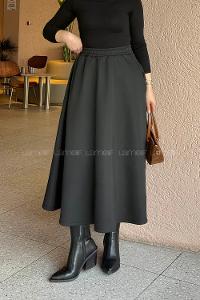 Lamelif Scuba Etek Siyah