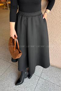 Lamelif Scuba Etek Siyah