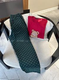 Lamelif Bambu Likralı Ayıcık Desenli Pijama Takımı