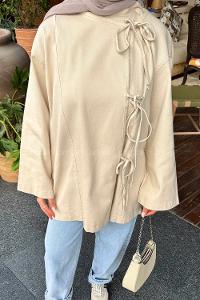 Stone Long Arm Cotton Kimono