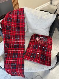 Lamelif Ekose Desen Pijama Takımı