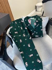 Lamelif Penguenli Pijama Takımı