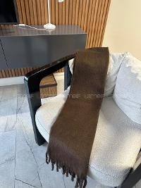 Lamelif Kadın Örgü Püsküllü Atkı Şal