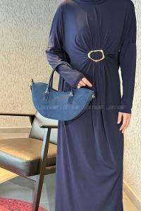 Lamelif Fora Süet Model Kadın Çapraz Çantası