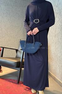 Lamelif Fora Süet Model Kadın Çapraz Çantası