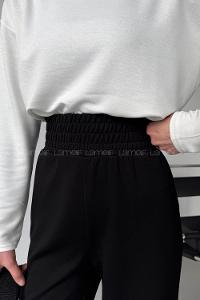 Lamelif Oysho Yüksek Bel Lastikli Eşofman Altı Siyah