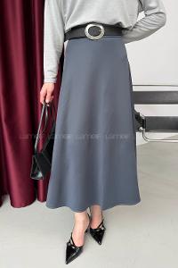 Lamelif Scuba Çan Etek Antrasit