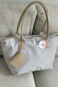 Lamelif Cüzdan Askılı Salaş Kadın Çanta Krem