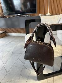 Lamelif Fular Detaylı Armoli El ve Omuz Çantası